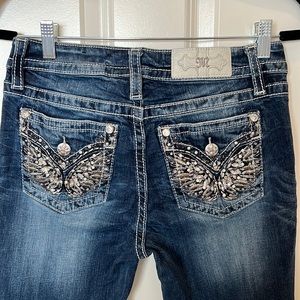 Miss me jeans size 29, standard skinny inseam 31 1/2